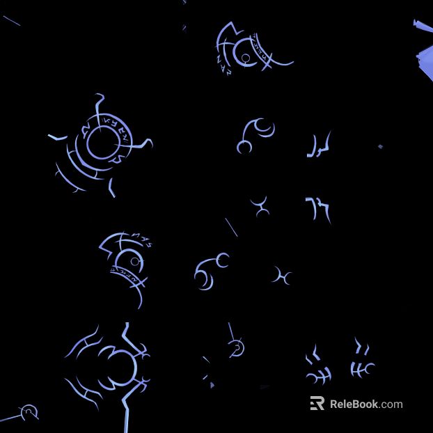 Purple Magic Rune Map texture