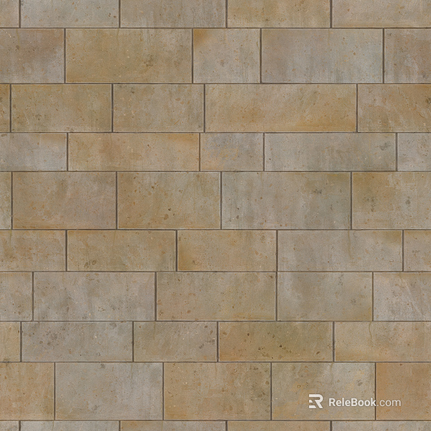 brick wall yellow wall tile texture