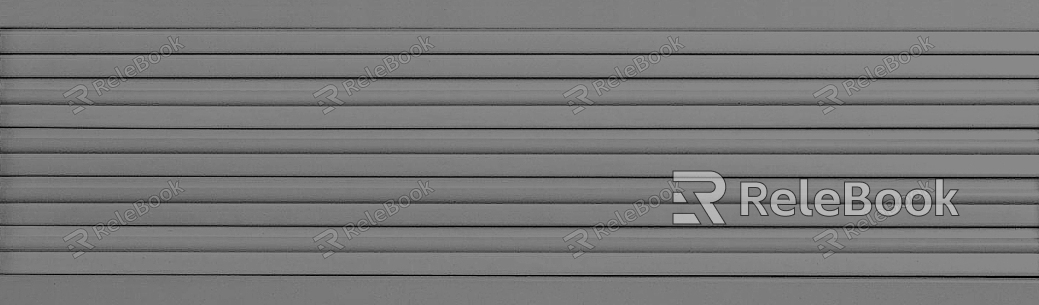 The image depicts a metallic, rolling shutter door, commonly seen in garages or storefronts, featuring horizontal slats for flexible operation and robust security.