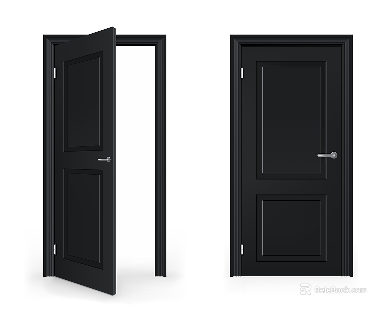 Metal door texture