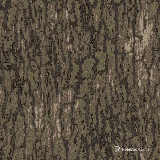 Grey-green bark texture wall decoration texture