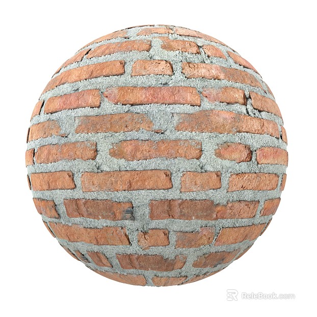 Brick wall PBR texture