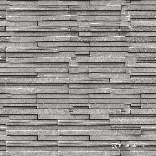 Culture stone warm gray culture brick texture