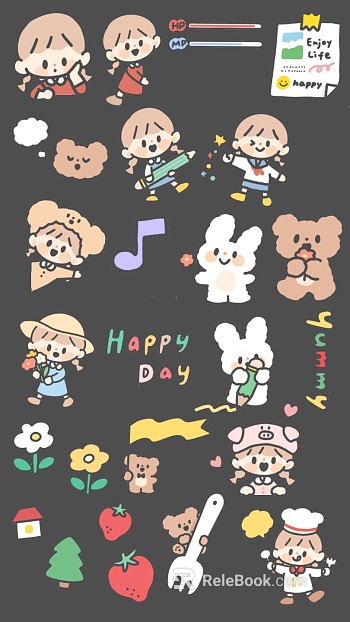 Children's Wallpaper texture