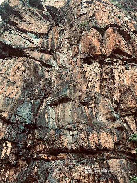 Rock wall texture