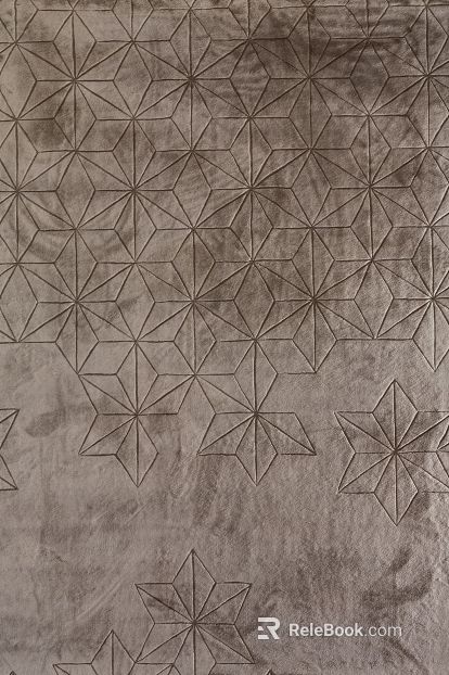Geometric rug texture
