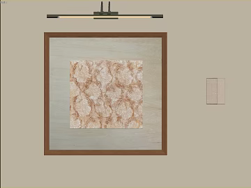 Light Beige Ginkgo Leaf Decorative Painting Living Room Hanging Painting texture (ID:ffaeh643436)