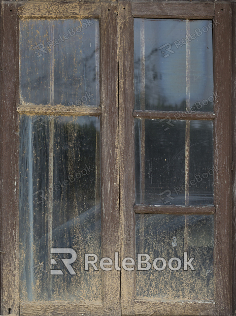 Glass window texture