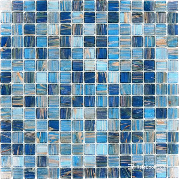 Blue Glass Mosaic texture