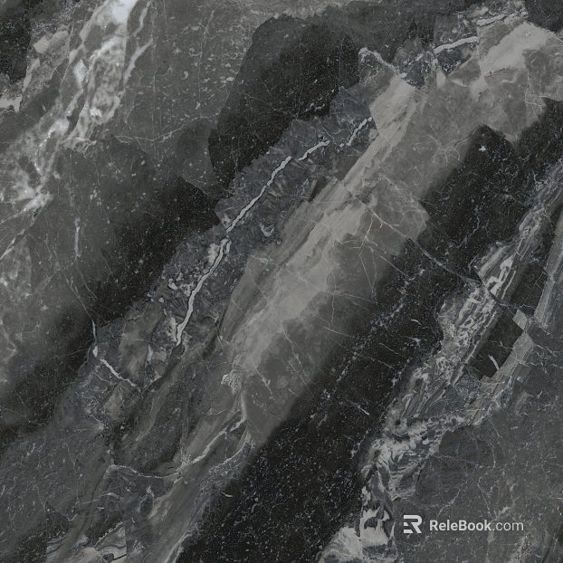 Shunhui Tile Marble Black Frosted Rock Slab texture