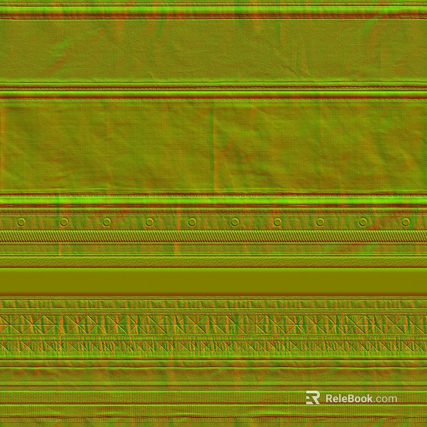 Yellow-green geometric texture leather texture
