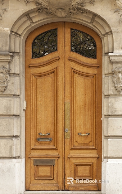 Wooden door texture
