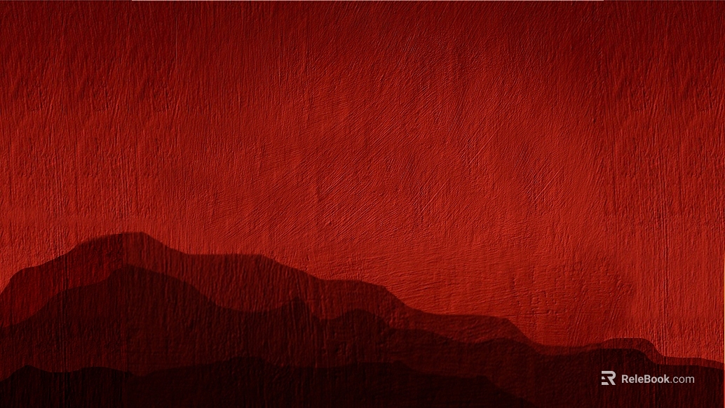 Red texture art paint background wall texture