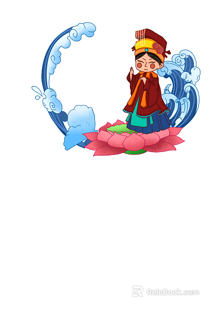 cartoon painting texture