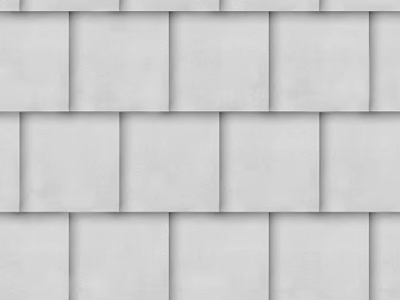 Roof tile black and white map 3d model