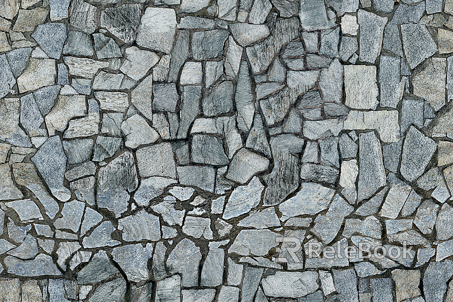 A Culture Stone image showcasing textured, earthy-toned synthetic stones arranged in a seamless pattern, ideal for rustic or modern architectural designs.