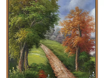 Hanging picture photo frame decorative painting texture (ID:ffach936451)