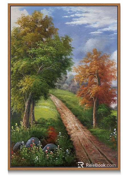 Hanging picture photo frame decorative painting texture