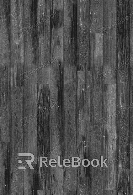 Wood floor pavement black and white seamless texture