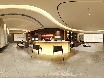 Modern Luminous Bar Living Room texture (ID:ffaeh446927)