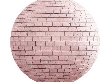 Brick wall PBR texture (ID:ffach638894)