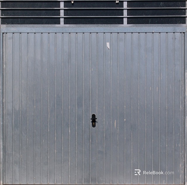 Metal door texture