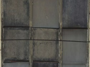 Gray blue vintage church window glass texture (ID:ffaeh248994)