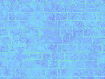 Blue purple texture brick wall wall decoration (ID:ffaeh781176)