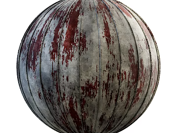 Color steel roof PBR texture (ID:ffach411694)