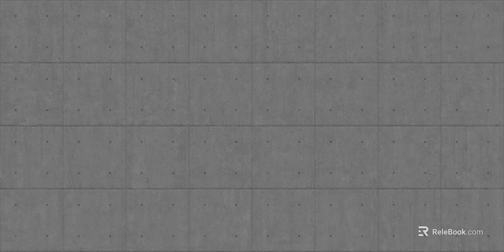 Cement gray exterior aluminum plate texture
