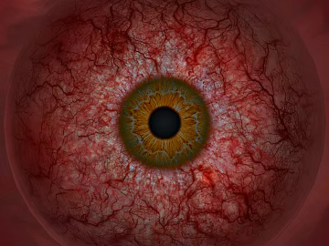 Red Blood Eye Map texture (ID:ffaeh377639)