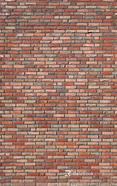 Brick wall horse teeth rub red brick wall texture