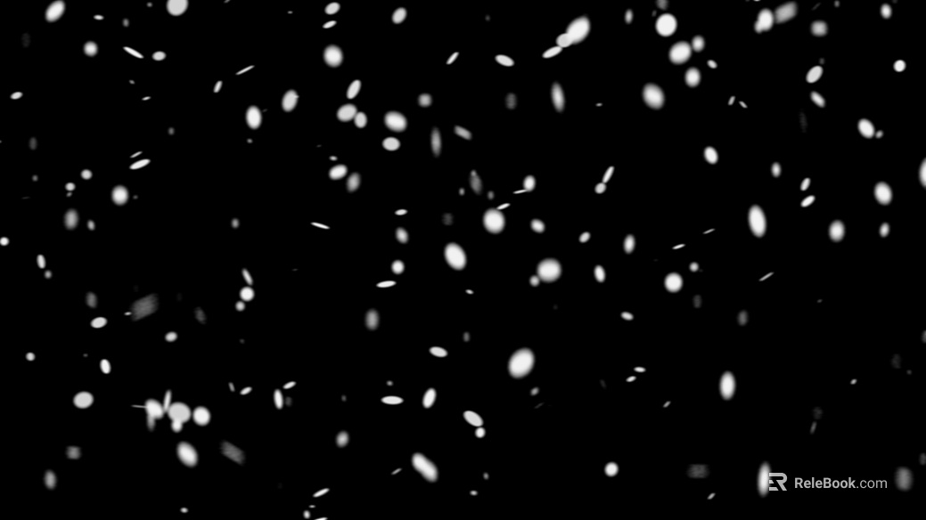 Snowy Snowflake Weather Highlight Mask texture