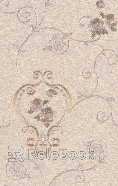 Plain pattern carpet texture