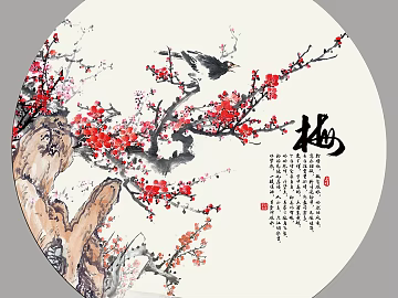 flower-and-bird painting texture (ID:ffaeg97155)