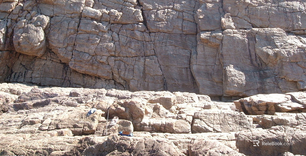 Rock wall texture