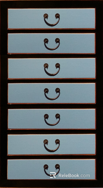 chest of drawers pure white texture