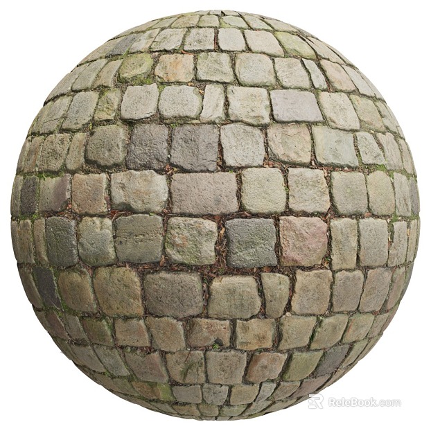 Stone Paving PBR texture
