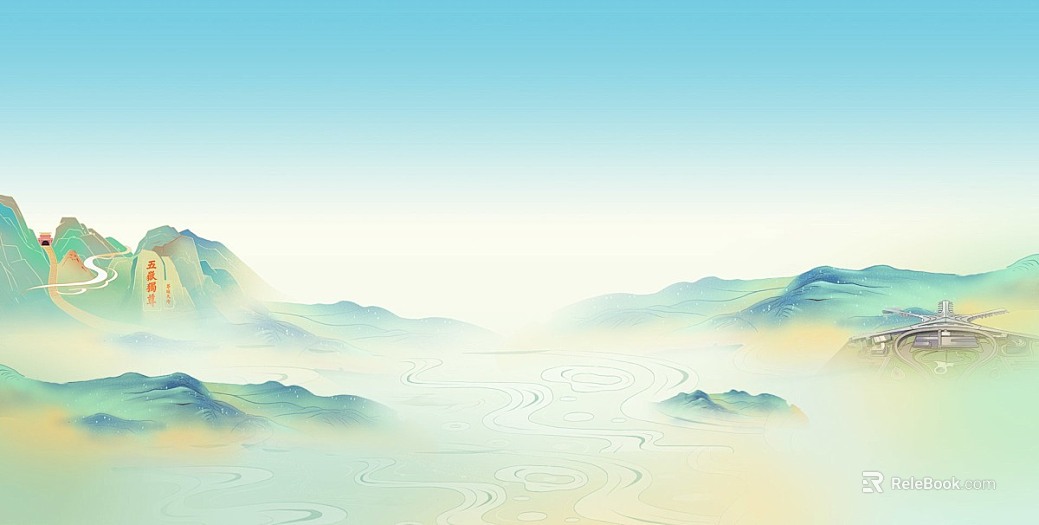 landscape painting texture