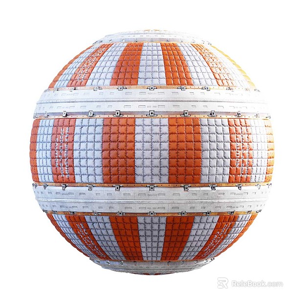 Space capsule PBR texture