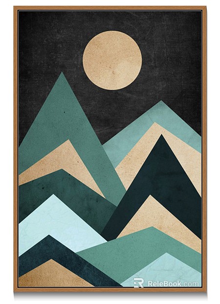 Hanging picture photo frame decorative painting texture