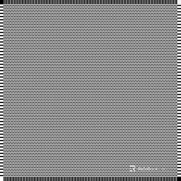Black and white perforated metal panels for wall decoration texture