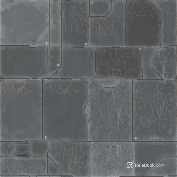 Industrial wind ash old metal plate wall texture