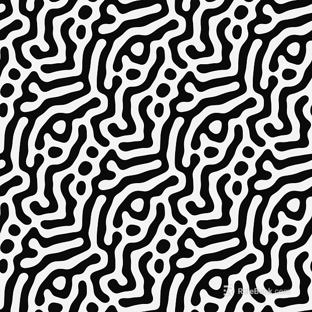 Random surface black and white texture texture