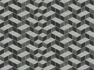 Gray-black three-dimensional geometric mosaic kitchen and bathroom wall surface texture (ID:ffaeh752496)