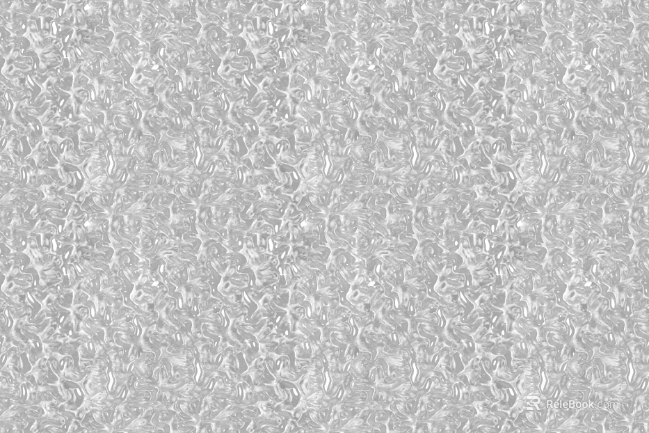 Ice Flower Art Glass texture