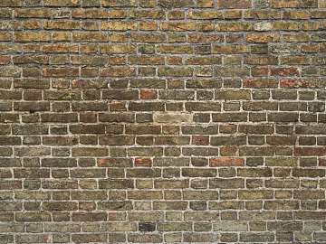 Brick wall 3d model