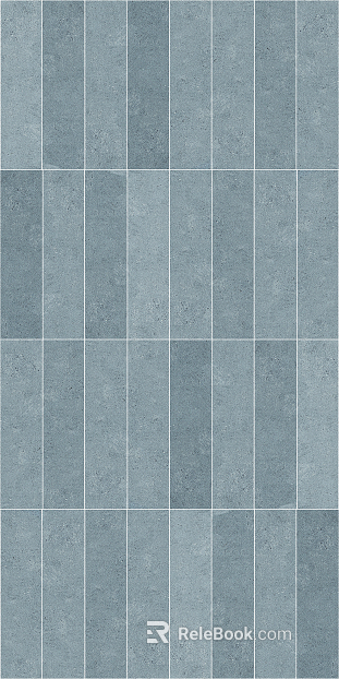 Fog Blue Strip Brick Retro Brick texture