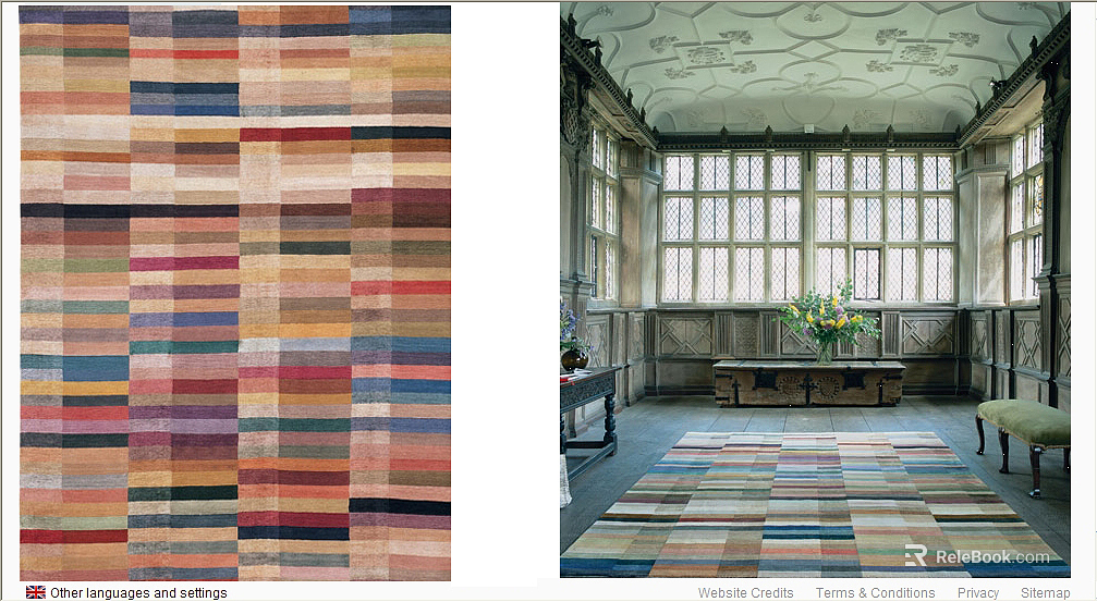 geometric carpet texture