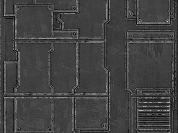 Industrial wind deep gray old metal machinery panel texture (ID:ffaeh709989)